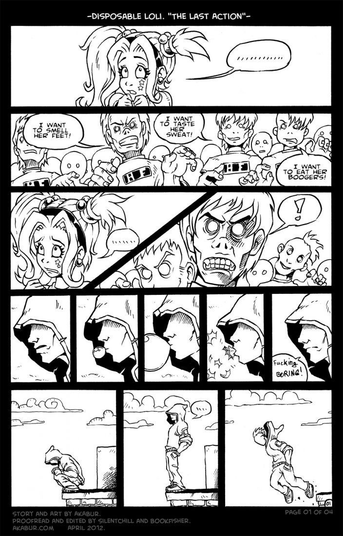 Disposable Loli. The Last Action page 1 full