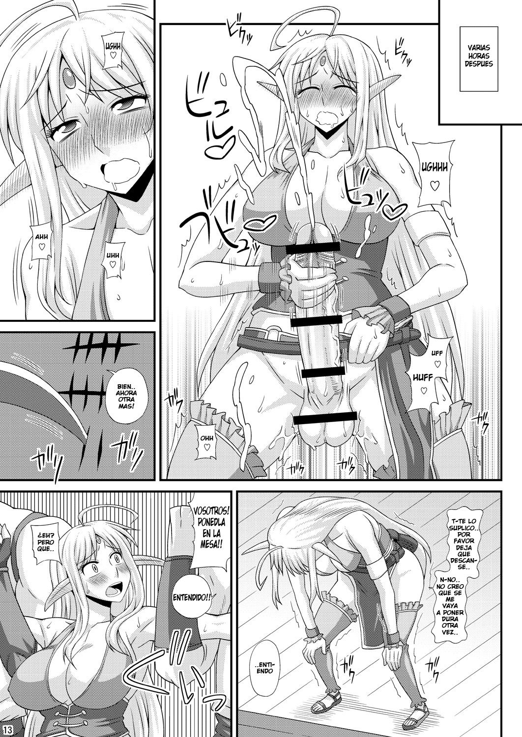 Futanari Musume ga Ryouteashi wo Kotei Sarete Nando mo Kyouseiteki ni Shasei Saserareru dake no Hon 3 | A Book where a Futanari Girl is Bound Hand and Foot and Forced to Cum Countless Times 3 page 12 full