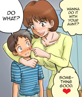 A Nephew Seduced Into Sex By his Cheerful Aunt  English HentaiEnvy 