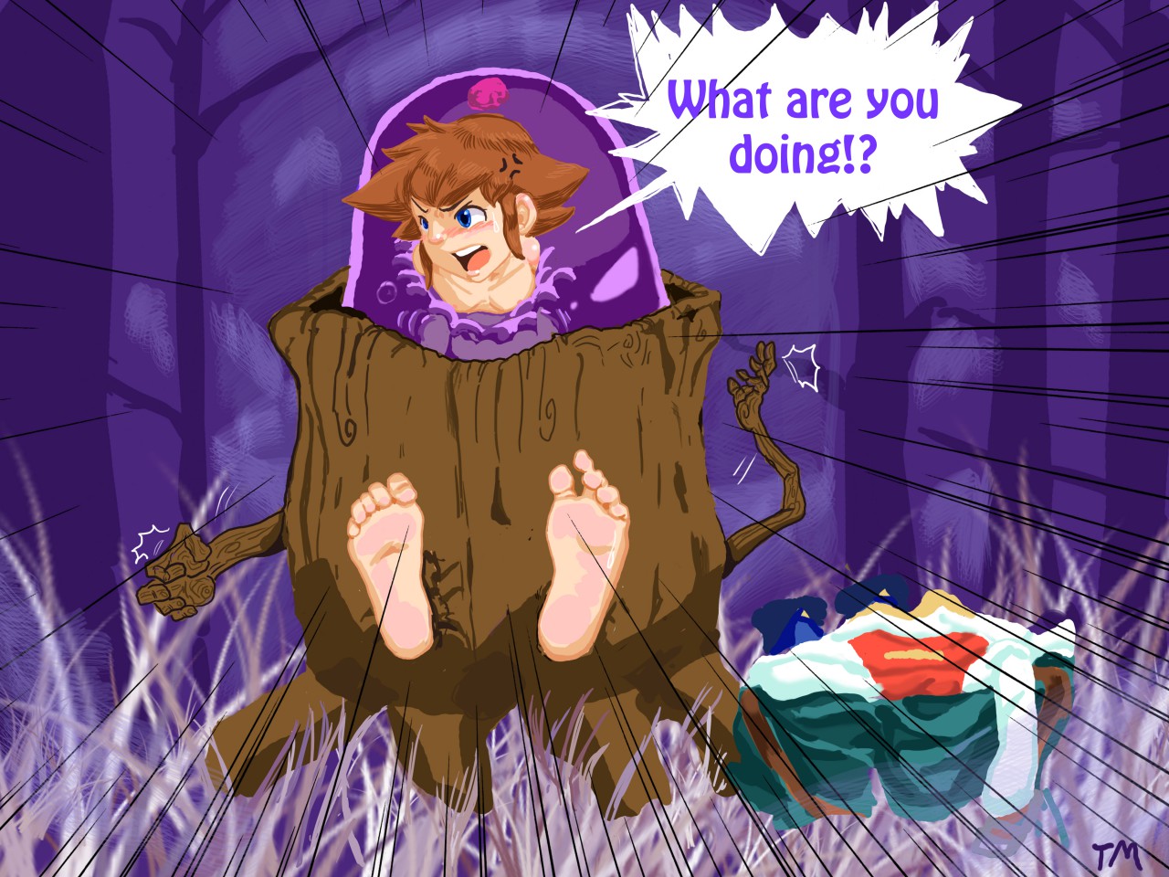 Chris in the woods page 7 full