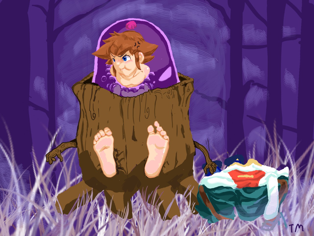 Chris in the woods page 8 full