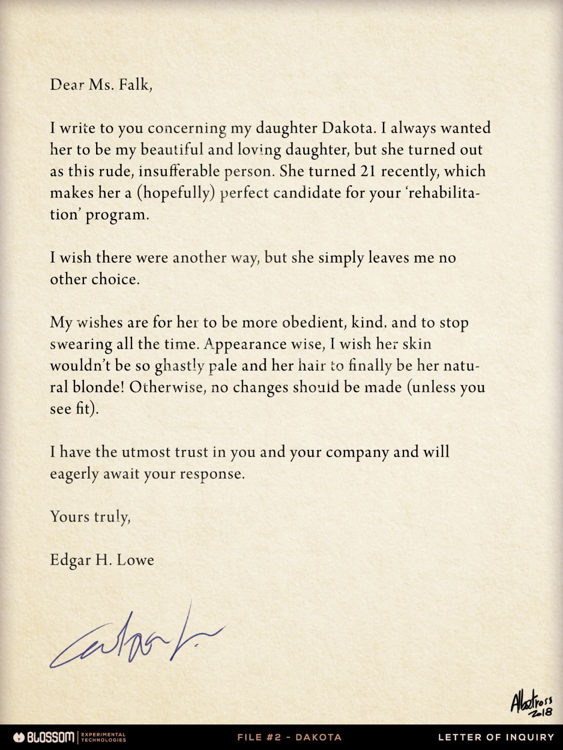 Dakota page 1 full