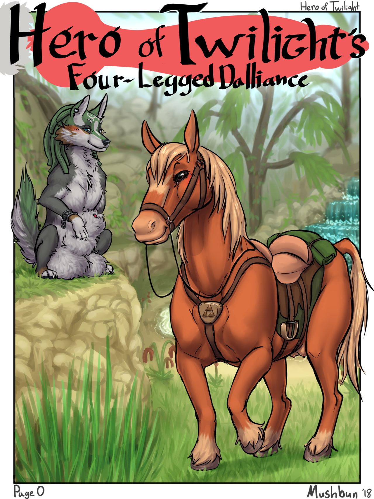Hero of Twilight's Four-Legged Dalliance page 1 full