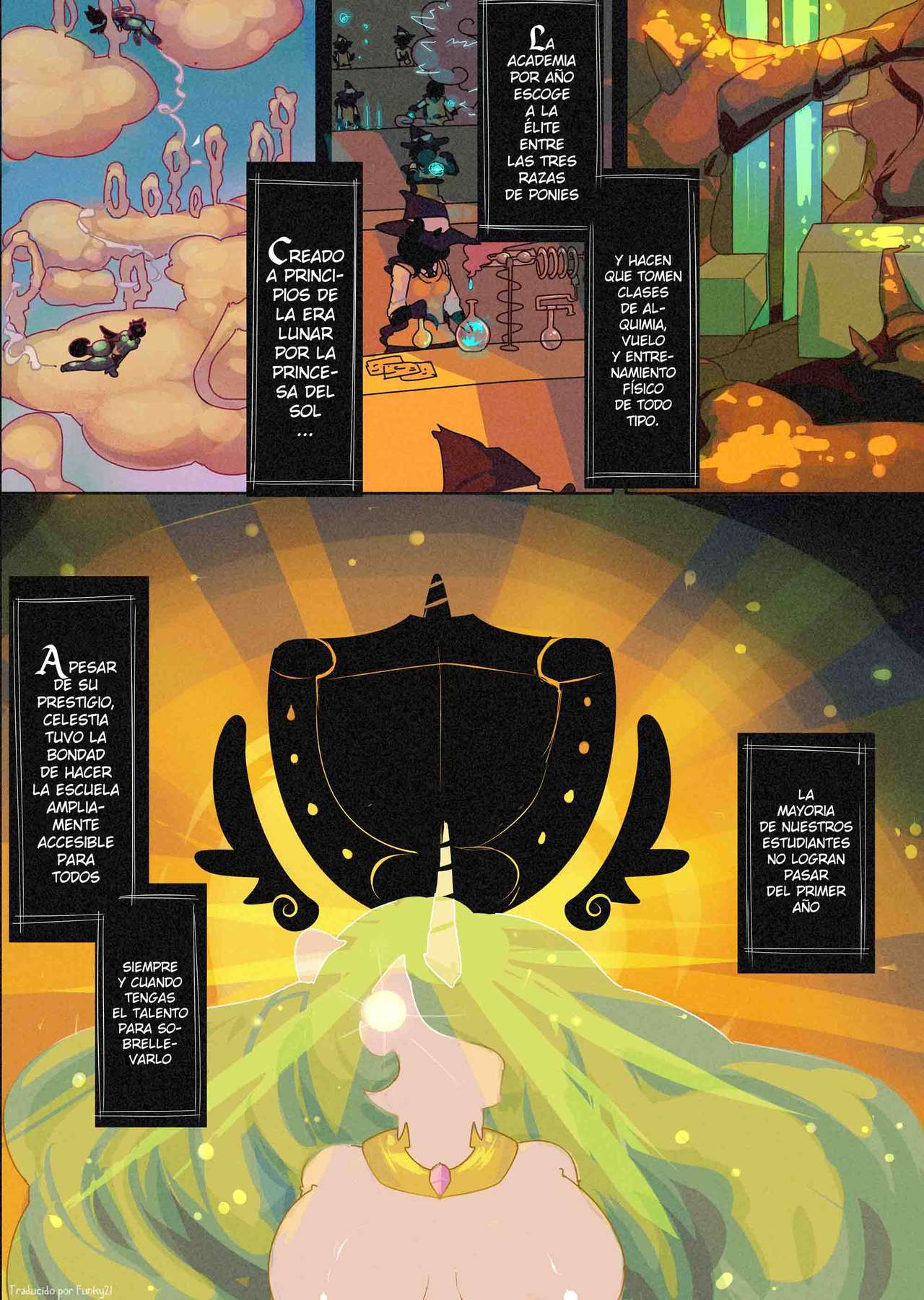 Pony Academy, Chapter 1: First Class Day page 3 full