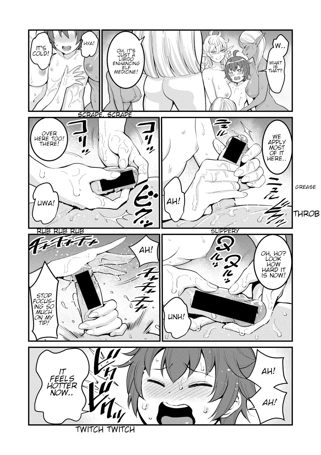 Chintore Quest II: Shota Yuusha Elf no Sato de Dai Rankou | Chintore Quest II: Shota Hero and the Great Elf Village Orgy page 12 full