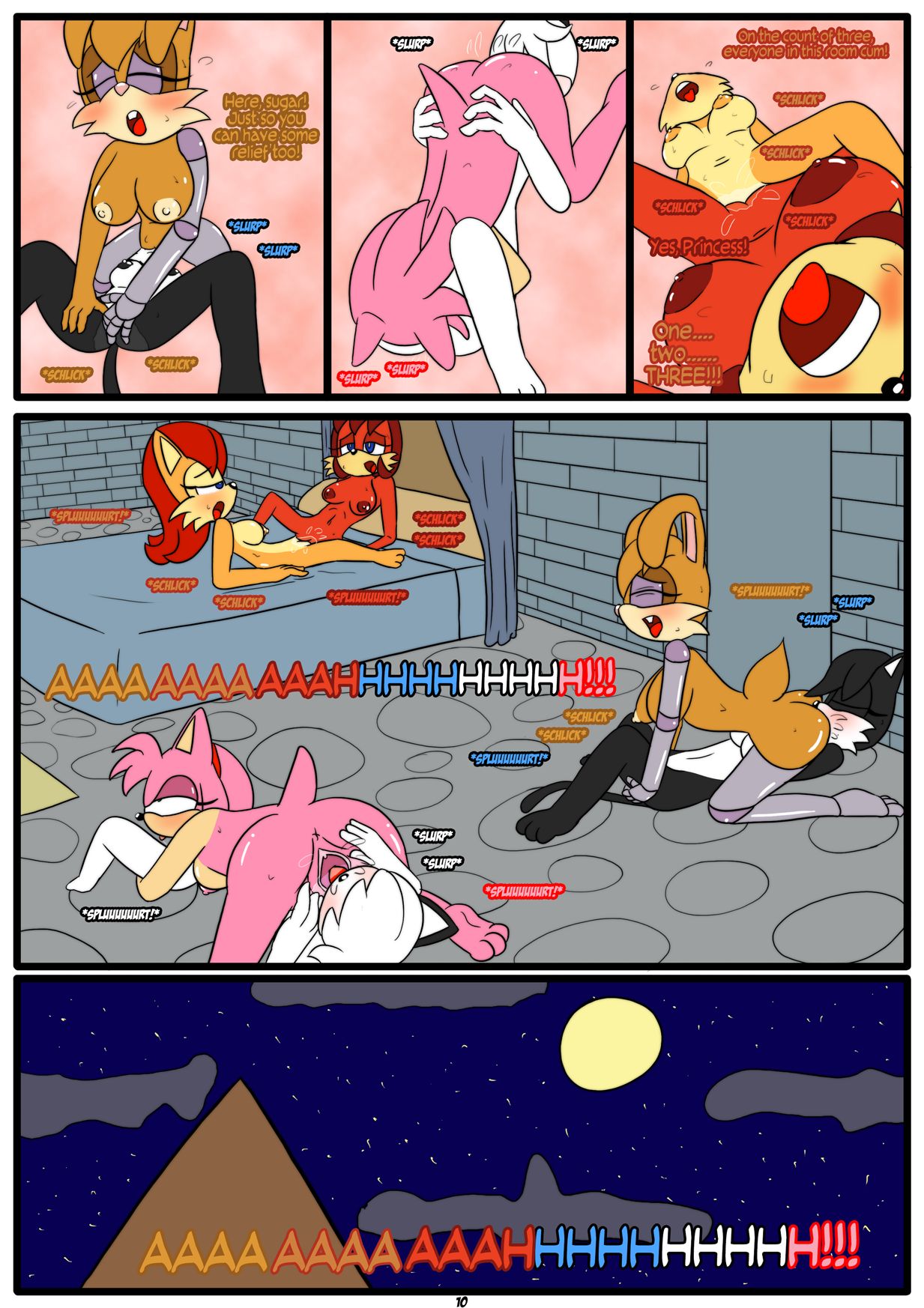 Royal Slumber Party page 12 full