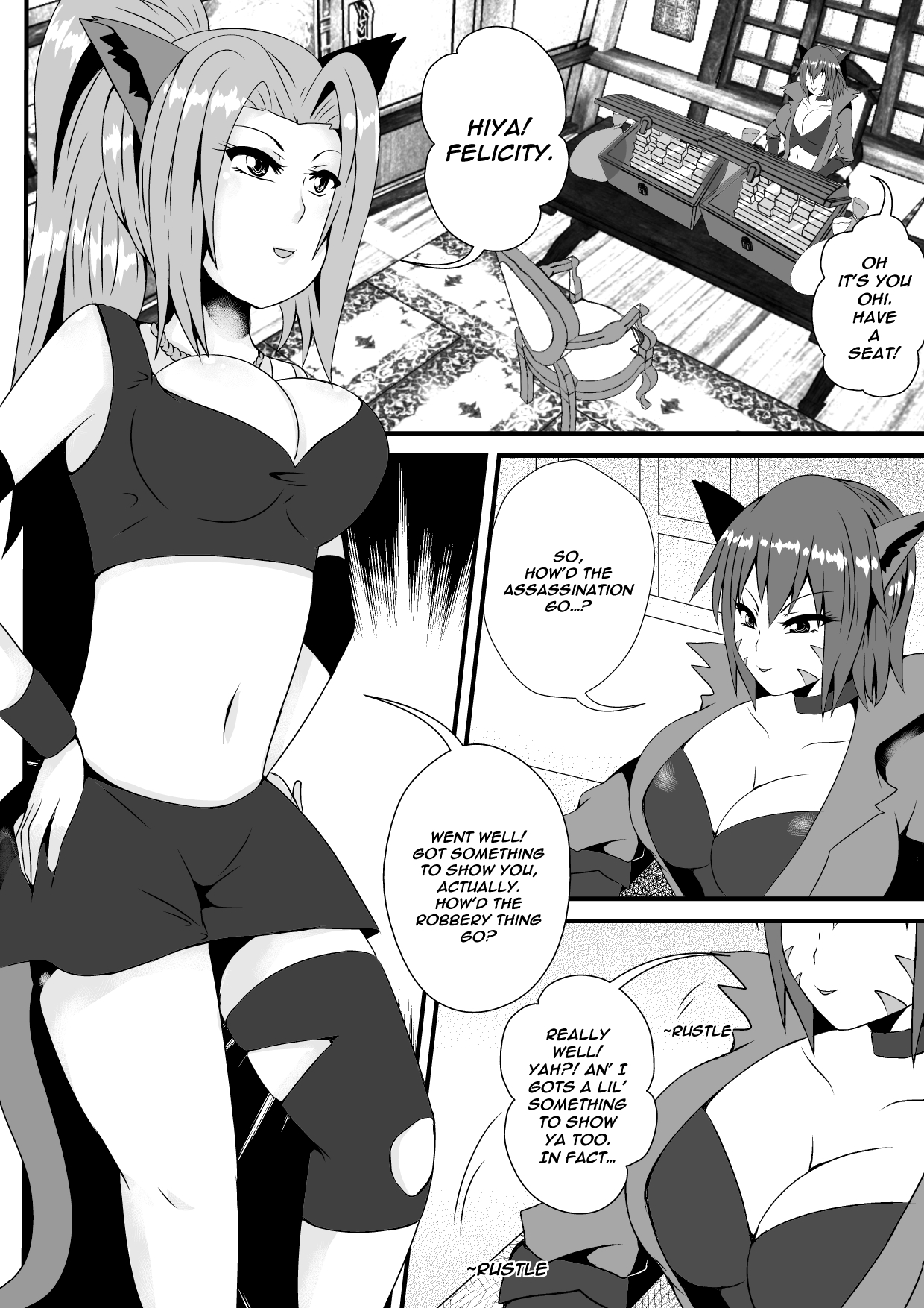 Pirates & Ninjas page 1 full