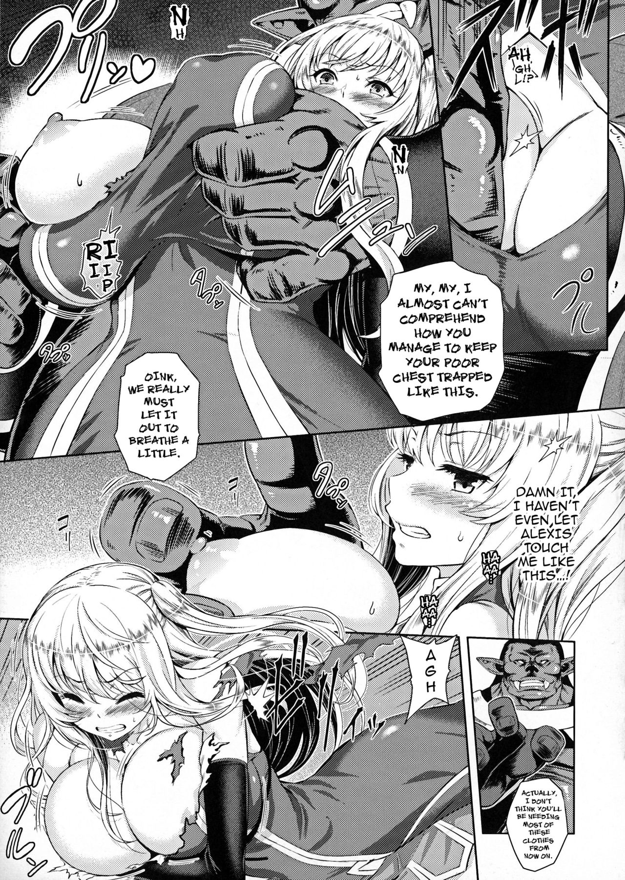 Erona ~Orc no Inmon ni Okasareta Onna Kishi no Matsuro~ | Erona ~The Fall of a Beautiful Knight Cursed with the Lewd Mark of an Orc~ page 12 full