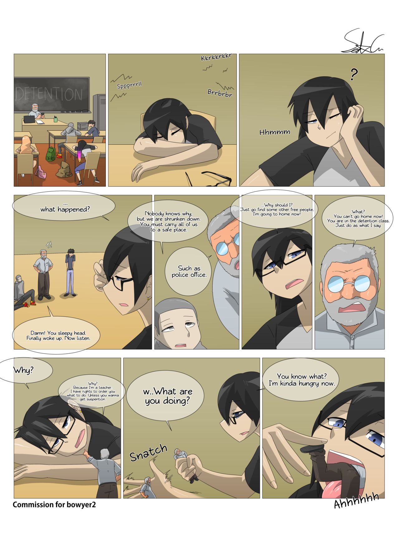 The Detention Class page 1 full