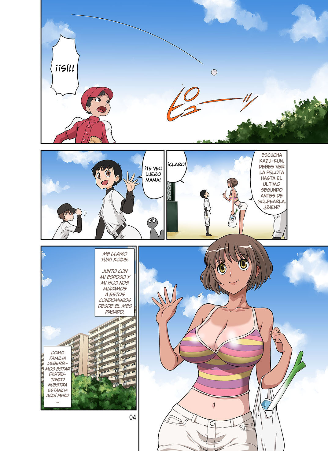 Netorare Genki Mama page 4 full