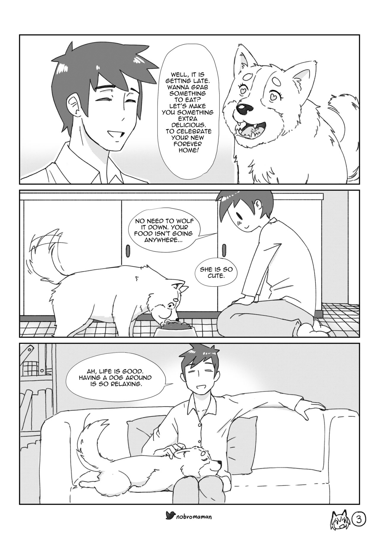 Life with a dog girl - Chapter1 page 4 full