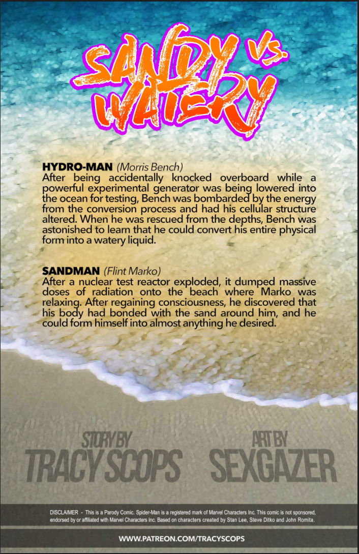 Tracy Scops - Sandy vs Watery page 2 full