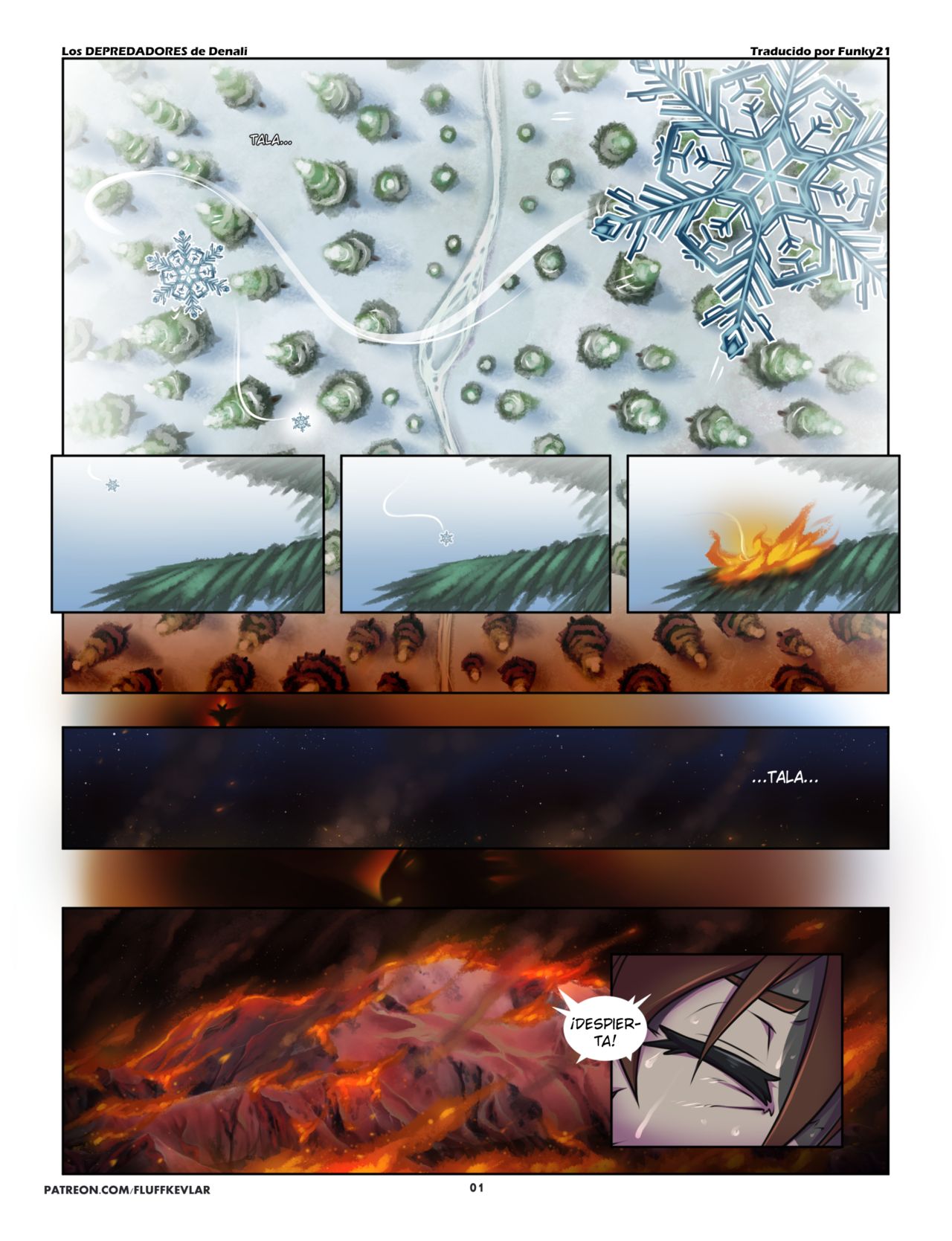 Predators of Denali | Los Depredadores de Denali page 1 full