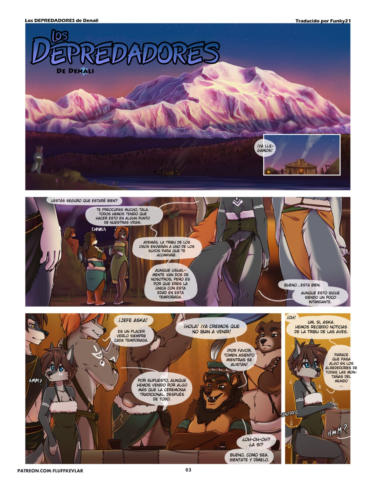 Predators of Denali | Los Depredadores de Denali page 3 full