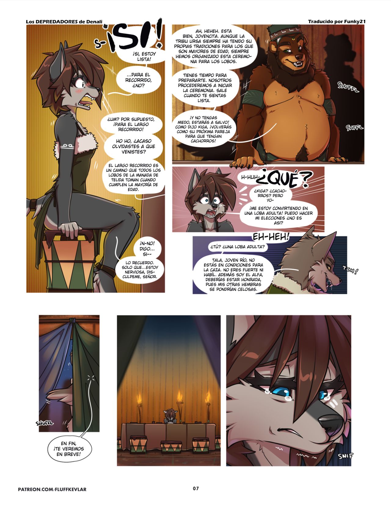 Predators of Denali | Los Depredadores de Denali page 7 full