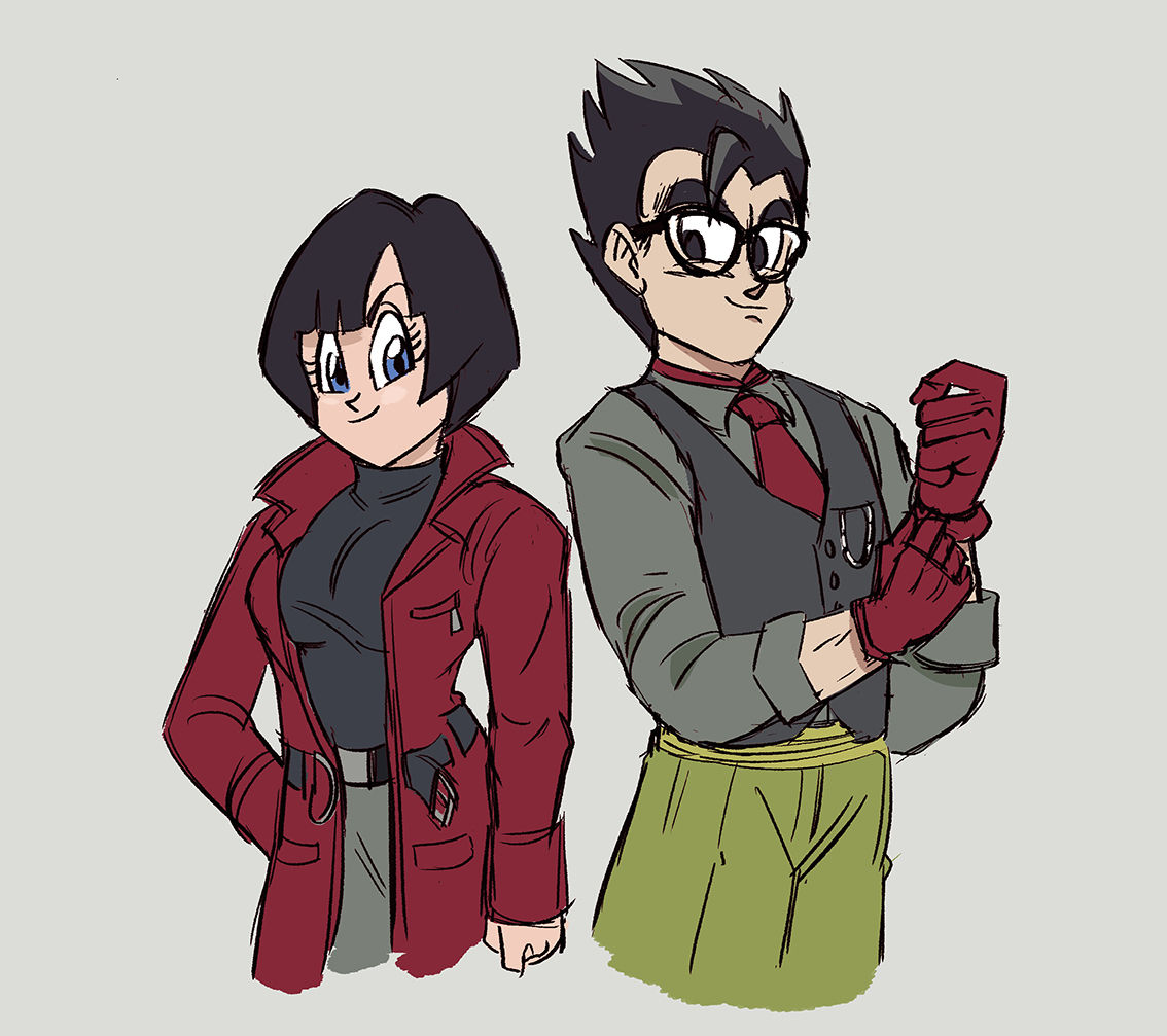 Dragon Ball / Resident Evil Alternative Universe page 2 full