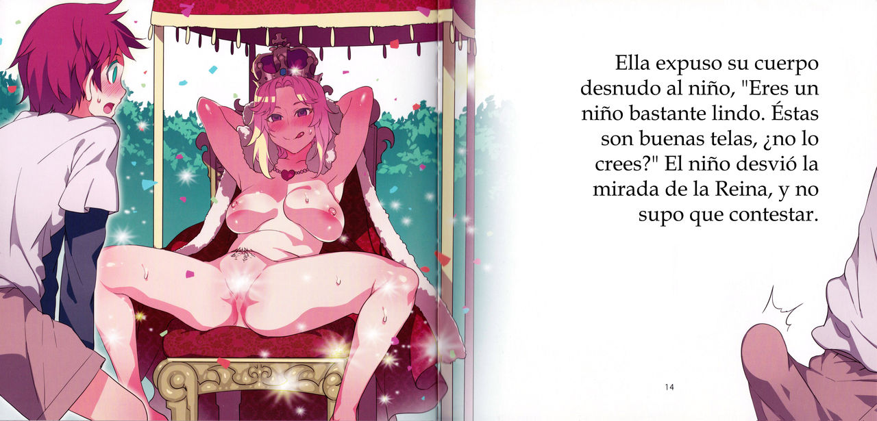 Yoiko no Sukebe Douwa Series 1: Hadaka no Chijoou-sama | Serie de Cuentos de Hadas Lascivos 1: La Reina Desnuda page 8 full