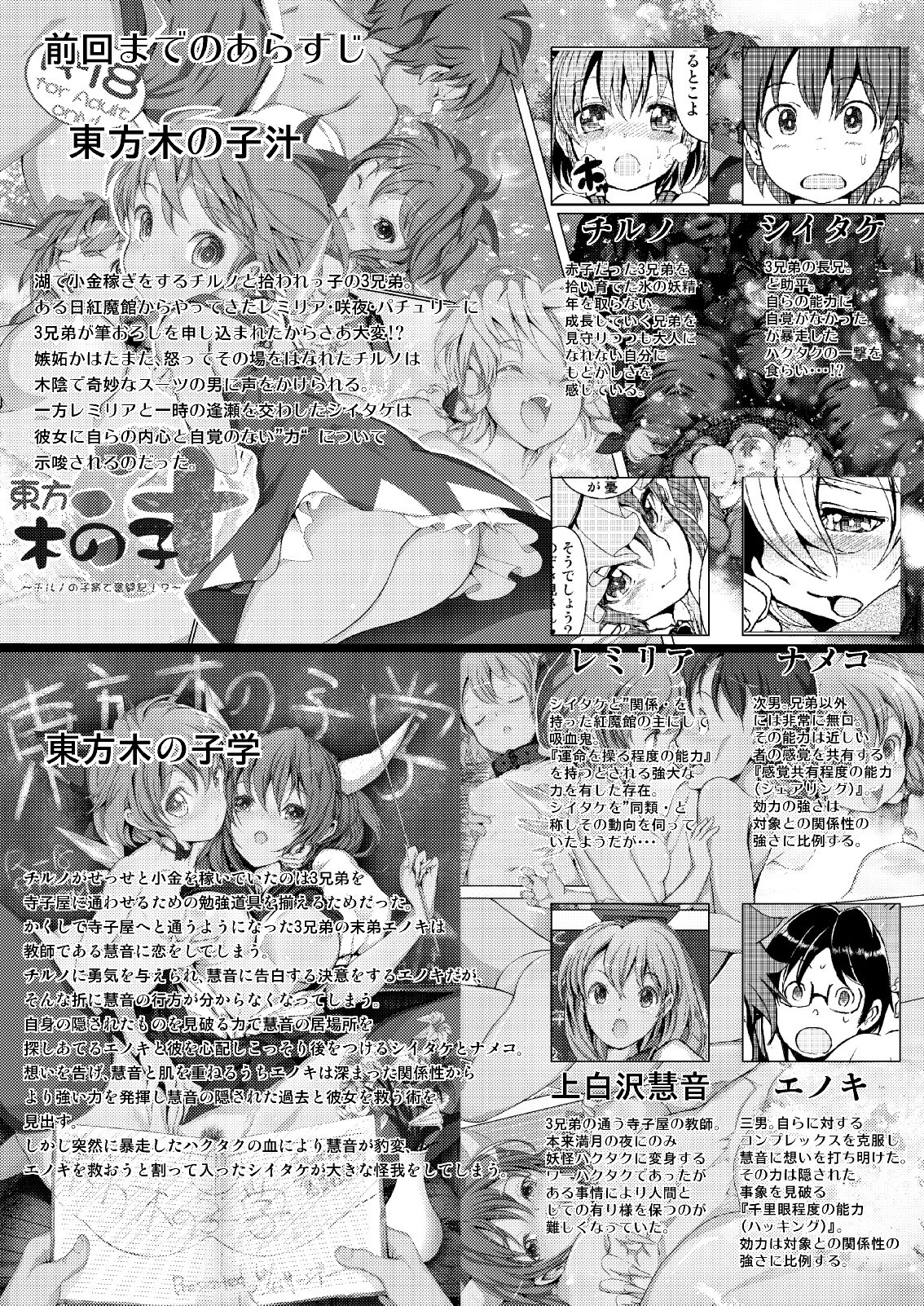 Touhou Kinoko Kusuri ~ Cirno no Kosodate Funtouki3!? ~ page 4 full