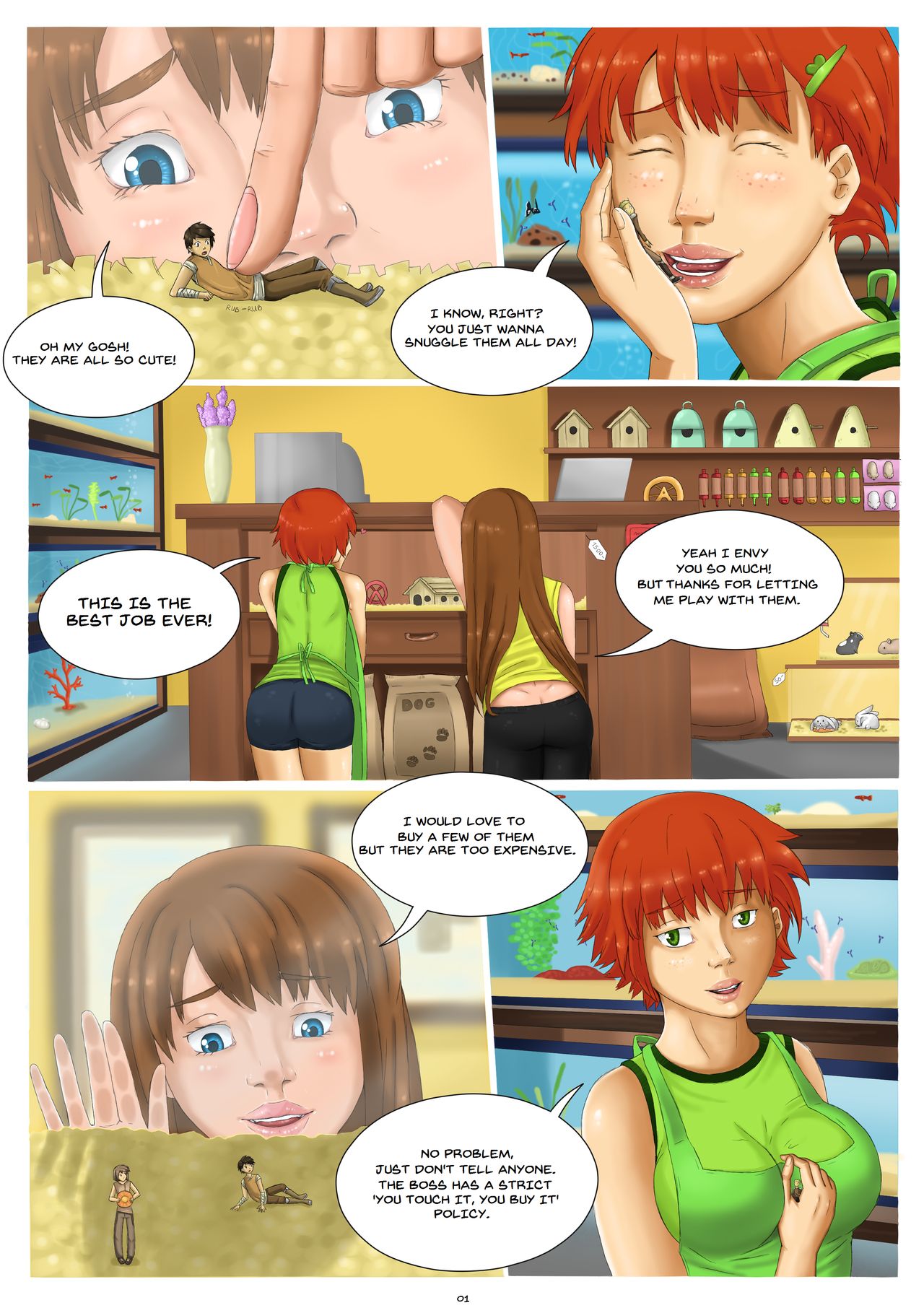 A Tiny Secret Vol 1 page 2 full